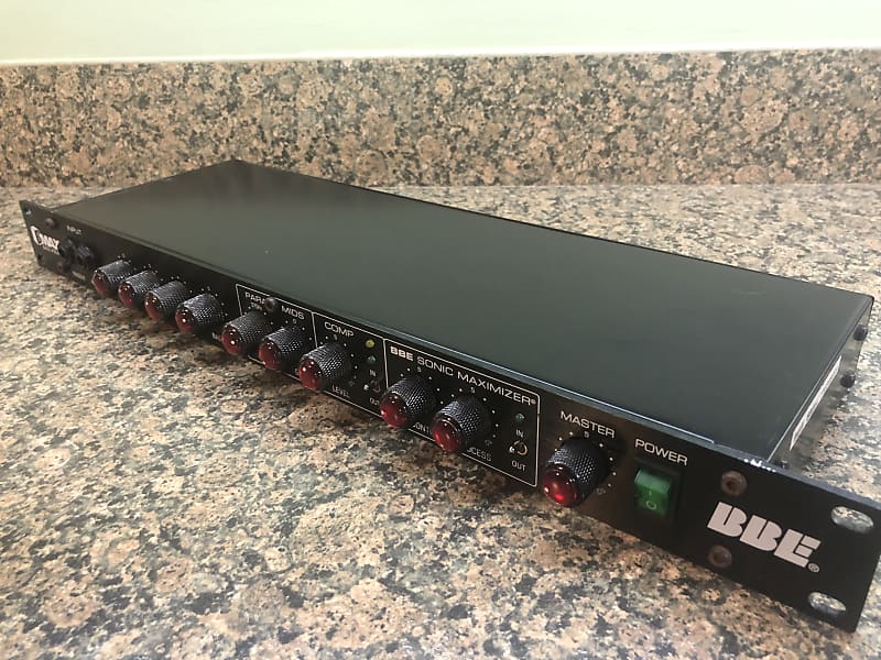BBE BMAX Rack Mount Bass Preamp Reverb