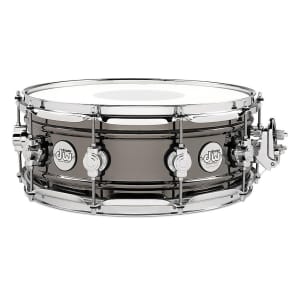 DW Design Series 6.5x14" Black Nickel Over Brass Snare Drum