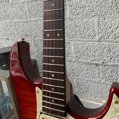 Yamaha Pacifica 721JH 1997 Cherry Sunburst w/ Dimarzio AT-1