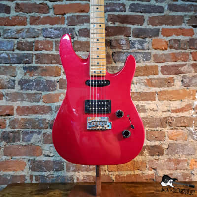 Peavey USA Tracer Electric Guitar (1980s - Red) image 3
