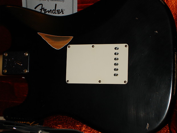 Fender Custom Shop 1969 Stratocaster relic 2007 RARE black w Fender Custom Shop 1969 Stratocaster relic 2007 RARE black w