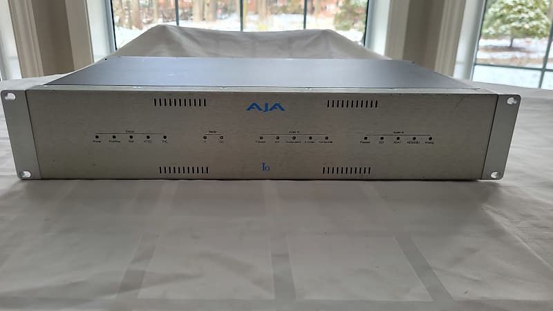 AJA IO 101351 2003 - Grey metal Rack mount | Reverb