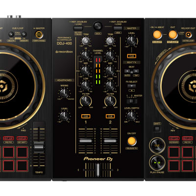 Pioneer DJ DDJ-400 コントローラー限定ゴールドモデル DDJ-400(限定ゴールドモデル) DJコントローラー Amazon