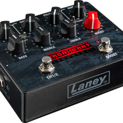 Laney IRONHEART IRF-LOUDPEDAL 2 Channel 60w Guitar Amp In A Pedal Form Factor The Perfect 60 Watt Fly Rig image 5