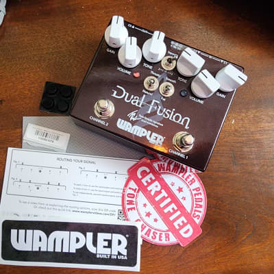 Wampler Dual Fusion Tom Quayle Signature Overdrive V2