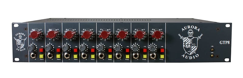 Aurora Audio GTP8 - Class A Eight Channel Microphone Amplifier image 1