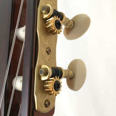 K Yairi CYM95 Classical Guitar (2006) 57145 Cedar Top, Indian Rosewood, Hiscox Case. Handmade Japan. image 6