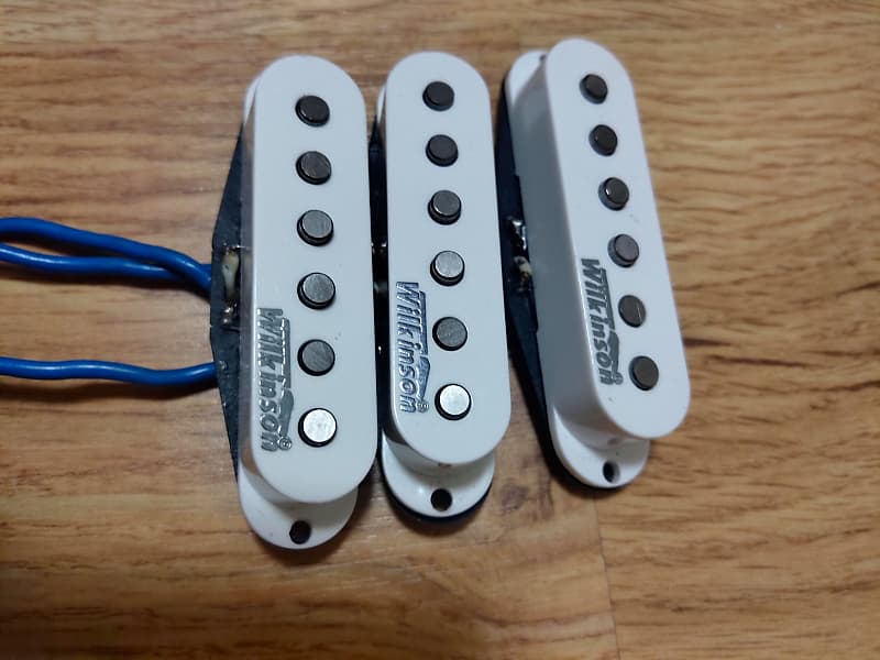 Wilkinson alnico 5 stratocaster pickup set Reverb