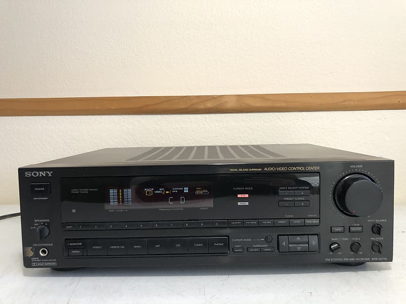 Sony STR-AV770X Receiver HiFi Stereo Vintage 4 Channel Phono | Reverb