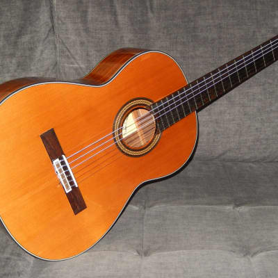 Classical Guitar Ecole Label ESM 1000 label made by Asturias | Reverb