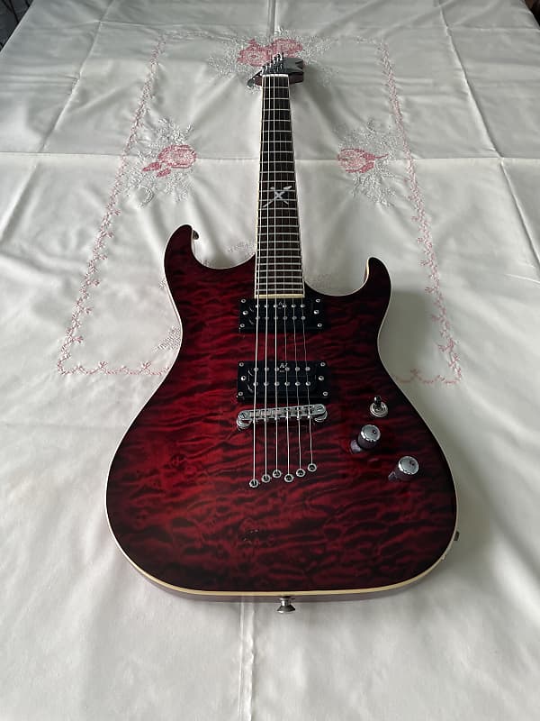 Washburn X50 2000s Quilted Red, Korea | Reverb