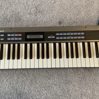 Roland Alpha Juno-1 / HS-10 49-Key Programmable Polyphonic Synthesizer 1985 - 1988 - Black