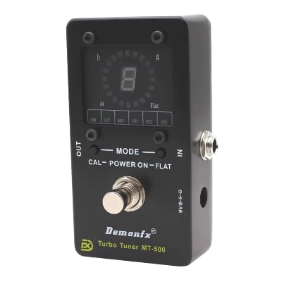 Demonfx Turbo Tuner MT-500 Strobe Tuner Guitar Bass High precision & accuracy image 5