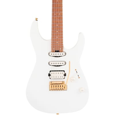 Charvel Pro-Mod DK24 HSS 2PT CM Electric Guitar Regular Snow White