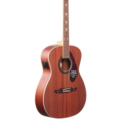 Fender Tim Armstrong Hellcat Acoustic Electric Mahogany Natural image 8