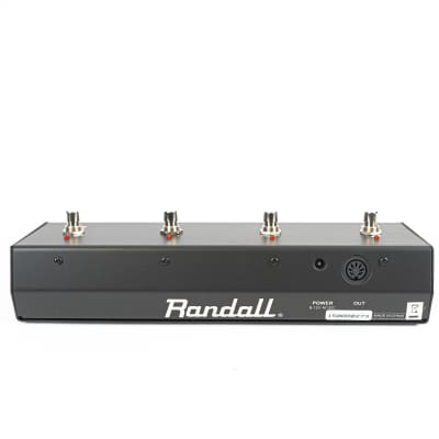 Randall RF4 4-Button Universal MIDI Footswitch for Guitar Amplifier Head image 3