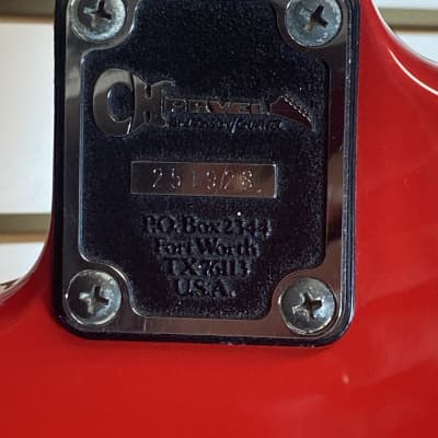 Charvel Model 1 Late 80's Red, Seymour Duncan JB Trembucker, Tone Control, Japan image 5