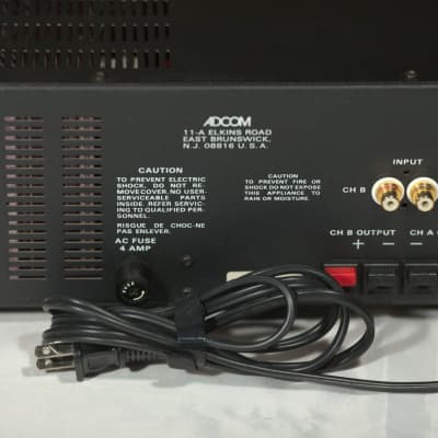 Adcom GFA-2 Stereo Power Amplifier image 6