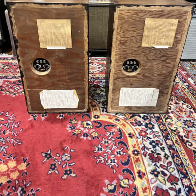 Acoustic Research Ar-3a Cabinet Pair with not working crossovers 1960s image 4