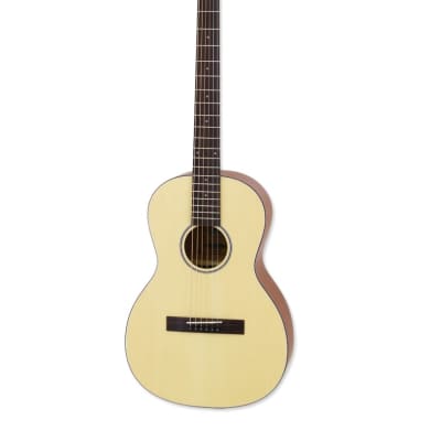 Aria 131 MTN Matte Natural Parlor Acoustic Guitar image 2