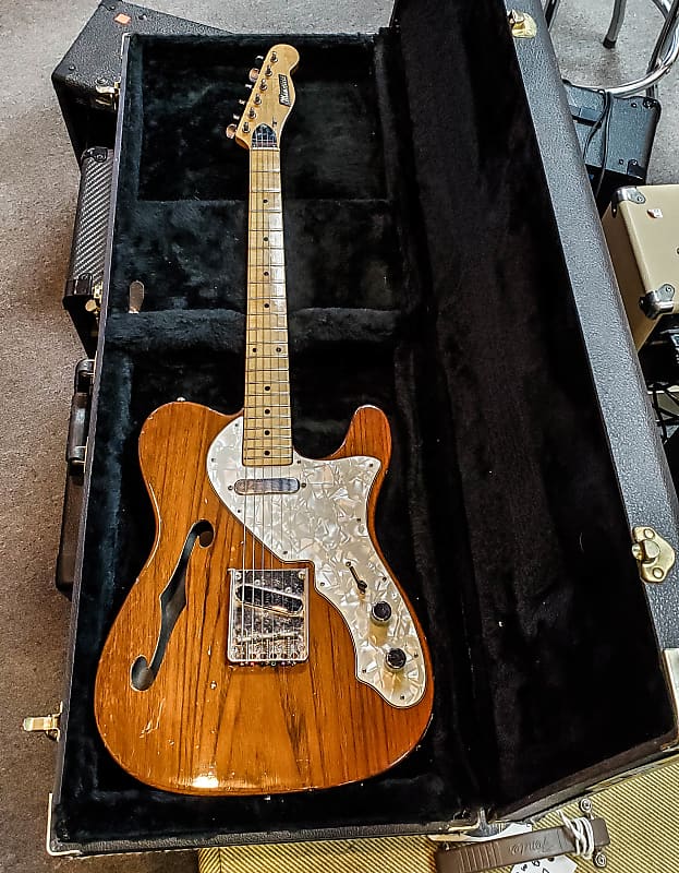 1970 Mansfield Thinline Tele Model 2368 Natural Gloss
