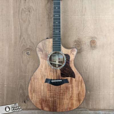 Taylor 724ce Koa Grand Auditorium Acoustic Electric Guitar w/Deluxe HSC image 2