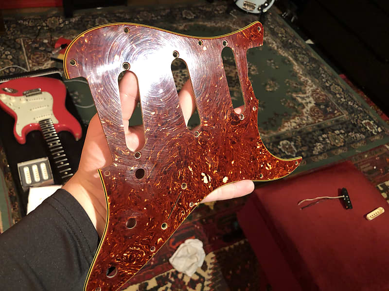 Fender Custom Shop Relic Tortoise Pickguard Reverb
