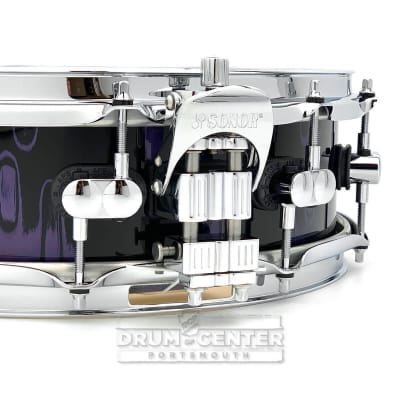 Sonor SQ2 Maple Medium Snare Drum 14x4.25 Violet Tribal imagen 3