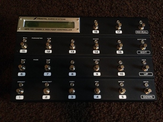 Fractal Audio MFC-101 Mark III MIDI Foot Controller for AXE