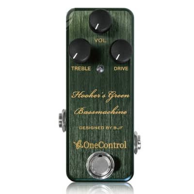One Control Hooker's Green Bass Machine Designed By BJF for sale