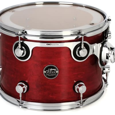 DW Performance Series Mounted Tom - 9 x 13 inch - Cherry Stain Lacquer image 1