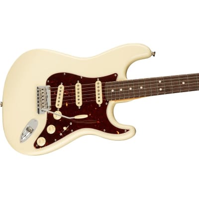 Fender American Professional II Stratocaster, Rosewood Fingerboard, Olympic White image 5