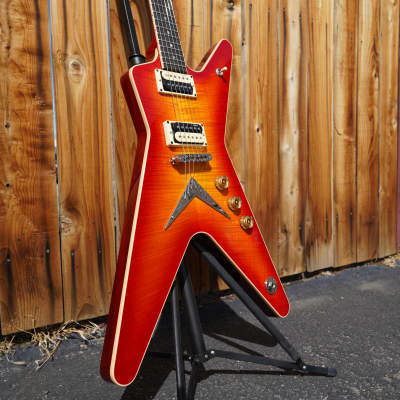 Dean USA Time Capsule ML - Trans Cherry Sunburst 6-String Electric Guitar w/ Hard Case (2023) image 9