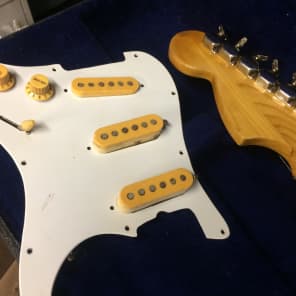 Cort C Series Hard Tail Stratocaster 1970's Natural Neck Through image 11