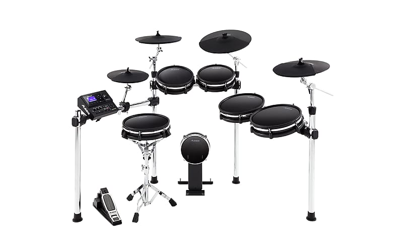 Alesis DM10 MKII PRO KIT Premium Ten-Piece Electronic Drum Kit with Mesh Heads image 1