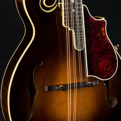 Hinde Heritage F German Spruce and Torrefied Flamed Maple Mandolin NEW image 6