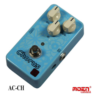 MOEN AC-CH Chorus Acoustic Guitar Effect Stomp Pedal Ships Free image 2