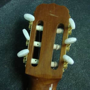 Vintage La Valenciana Solid Wood Classical Acoustic Guitar image 10
