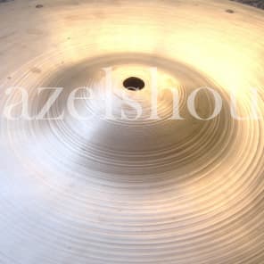 SMOOTH LOW Vintage 1950s Zildjian 18" CRASH RIDE SIZZLE! EXCD 1546 Gs image 2