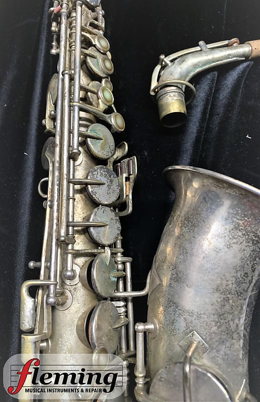 King H.N. White Model Alto Saxophone (1923)