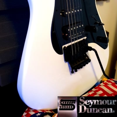 ⚡Jackson Guitar - Adrian Smith [ Iron Maiden ] | Seymour Duncan Humbucker | White - Electric Guitar⚡ image 8