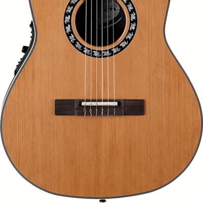 Ovation 1773AX-4 Timeless Acoustic-Electric Classical Guitar, Natural Satin image 2