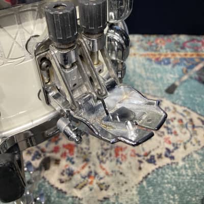 Tama - 14x5.5" Mike Portnoy Signature, Melody Master, Limited Edition Snare Drum 2006 - White image 8