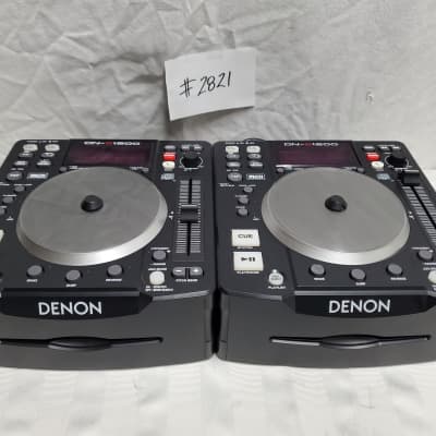 DENON DN-S1200 COMPACT PORTABLE DJ CD/MP3 PLAYER & CONTROLLER PAIR