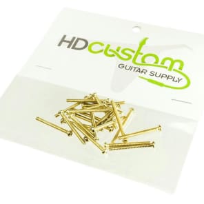 HDCustom HDSP029G-24 Humbucker Height Adjustment Screws (24-Pack)