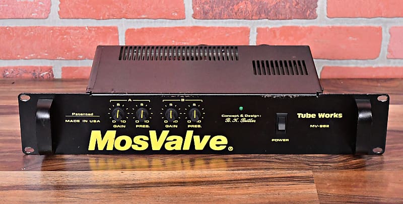 Tube Works MosValve MV 962 Rack Mounted Stereo Power Amp