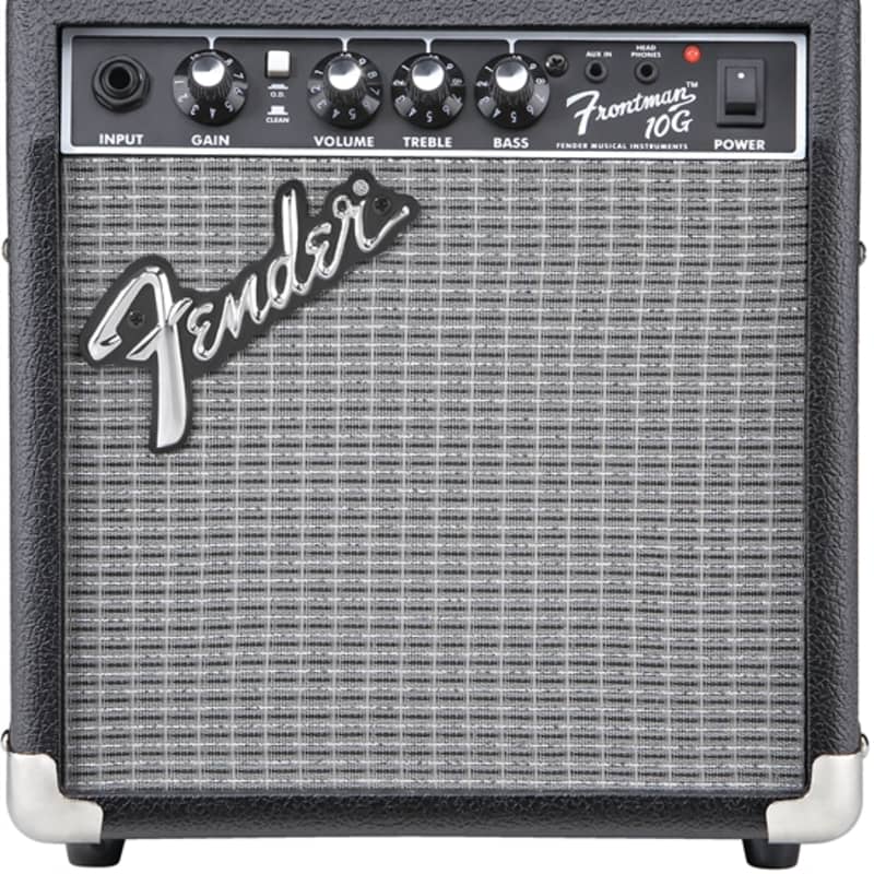 Fender Frontman 10G 10W Guitar Combo Amp Black | Reverb