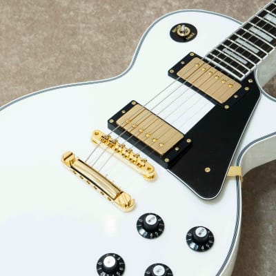 ESP EDWARDS E-LP-CTM -White / WH- 2022 [Long Neck Tenon][Made in