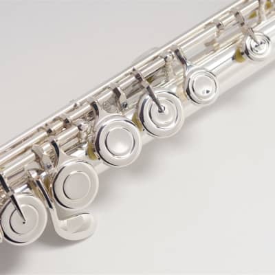 Free shipping! 【Special price！】Yamaha  Flute Model YFL-412 / C foot, Closed hole, offset G, split E mechanism image 7