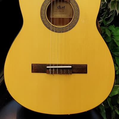 Cort AC100 OP Spruce/Mahogany 2010s Classical Guitar - Open Pore Natural for sale
